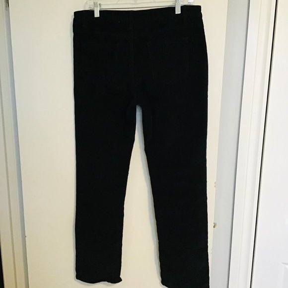 2016 Denim By Parasuco Mid-Rise Straight Leg Corduroy Jeans - Picture 4 of 8